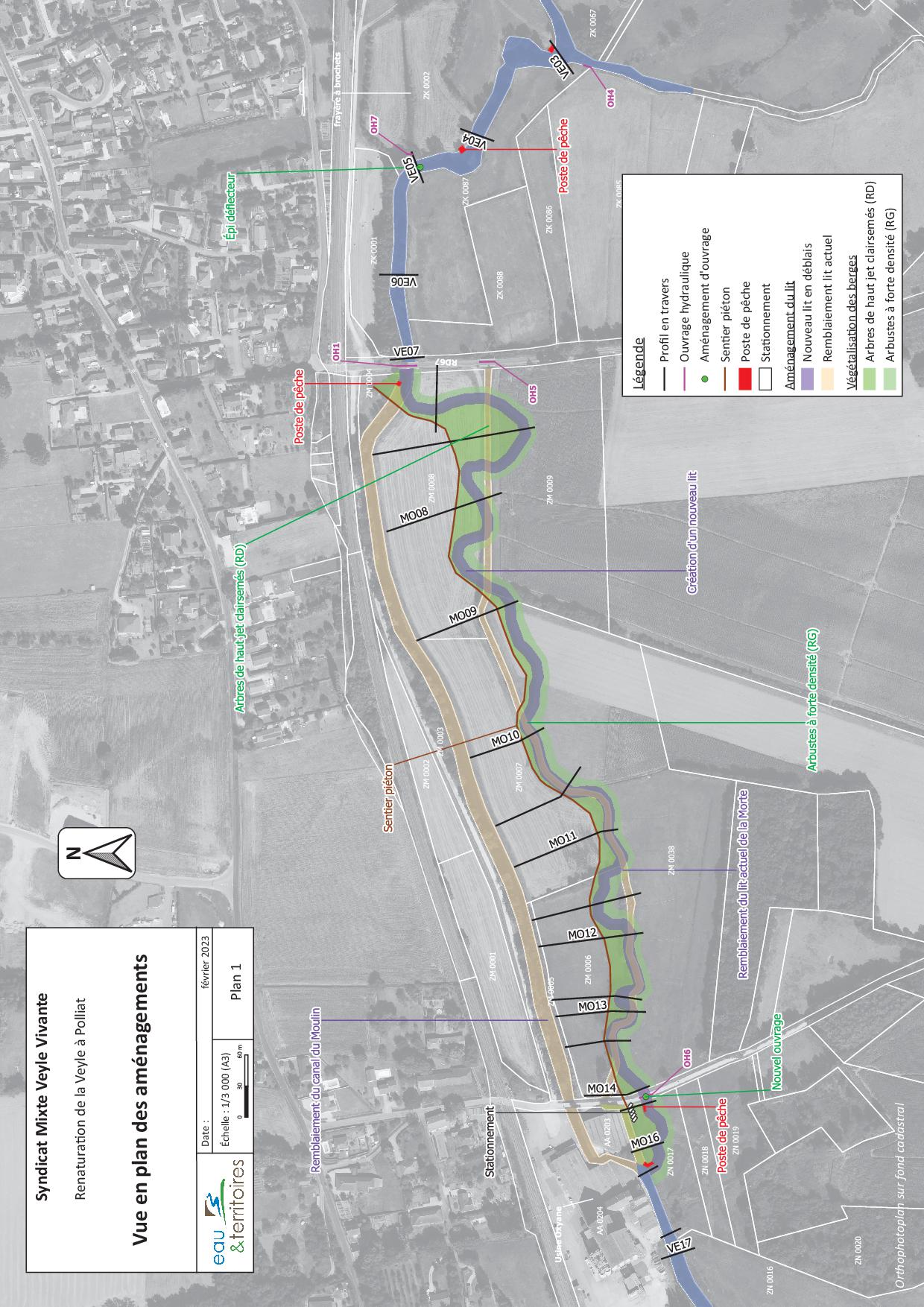 Avant projet sommaire de l'opération de renaturation