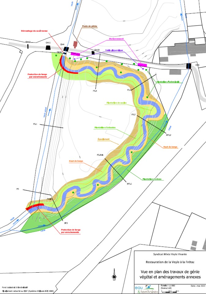 Elément du projet en phase conception (Eau&Territoires 2021)