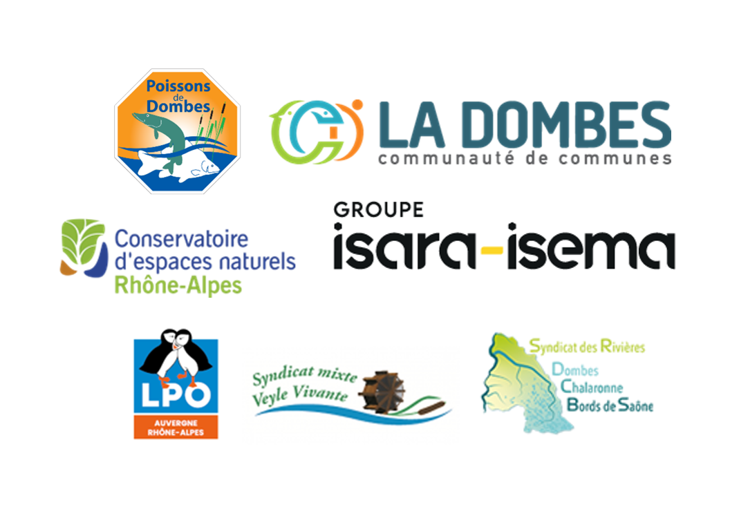 Les partenaires du consortium porteur du LIFE Dombes