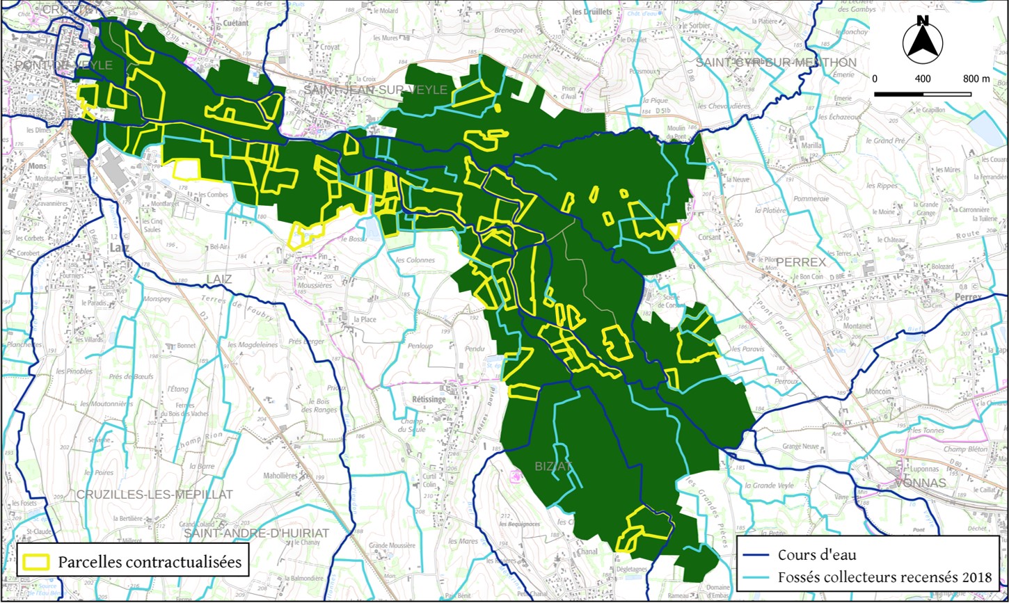 Projet Agro Environnemental et Climatique (PAEC) de la Veyle - Tranche 2023