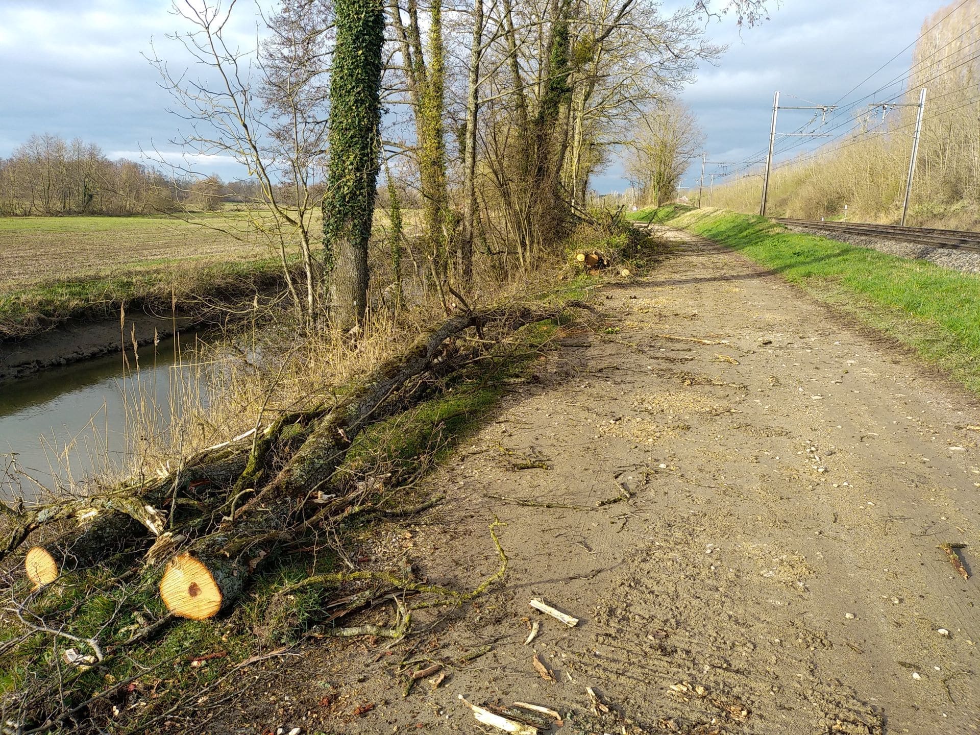 Le long du chemin des Pêcheurs