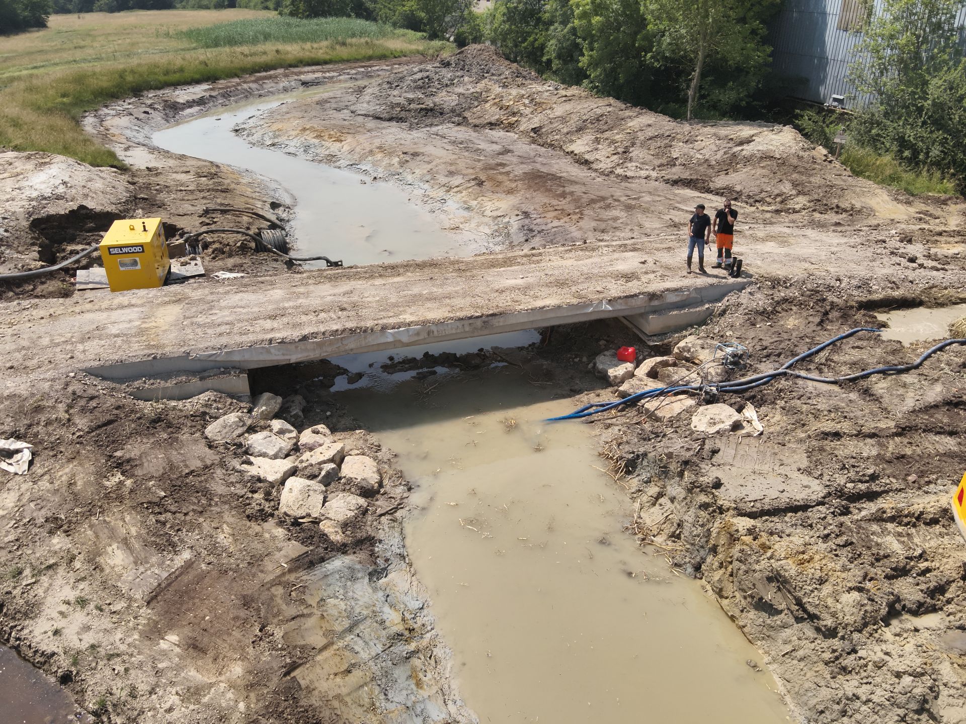 Après ouverture du nouveau pont (11/06/2025)