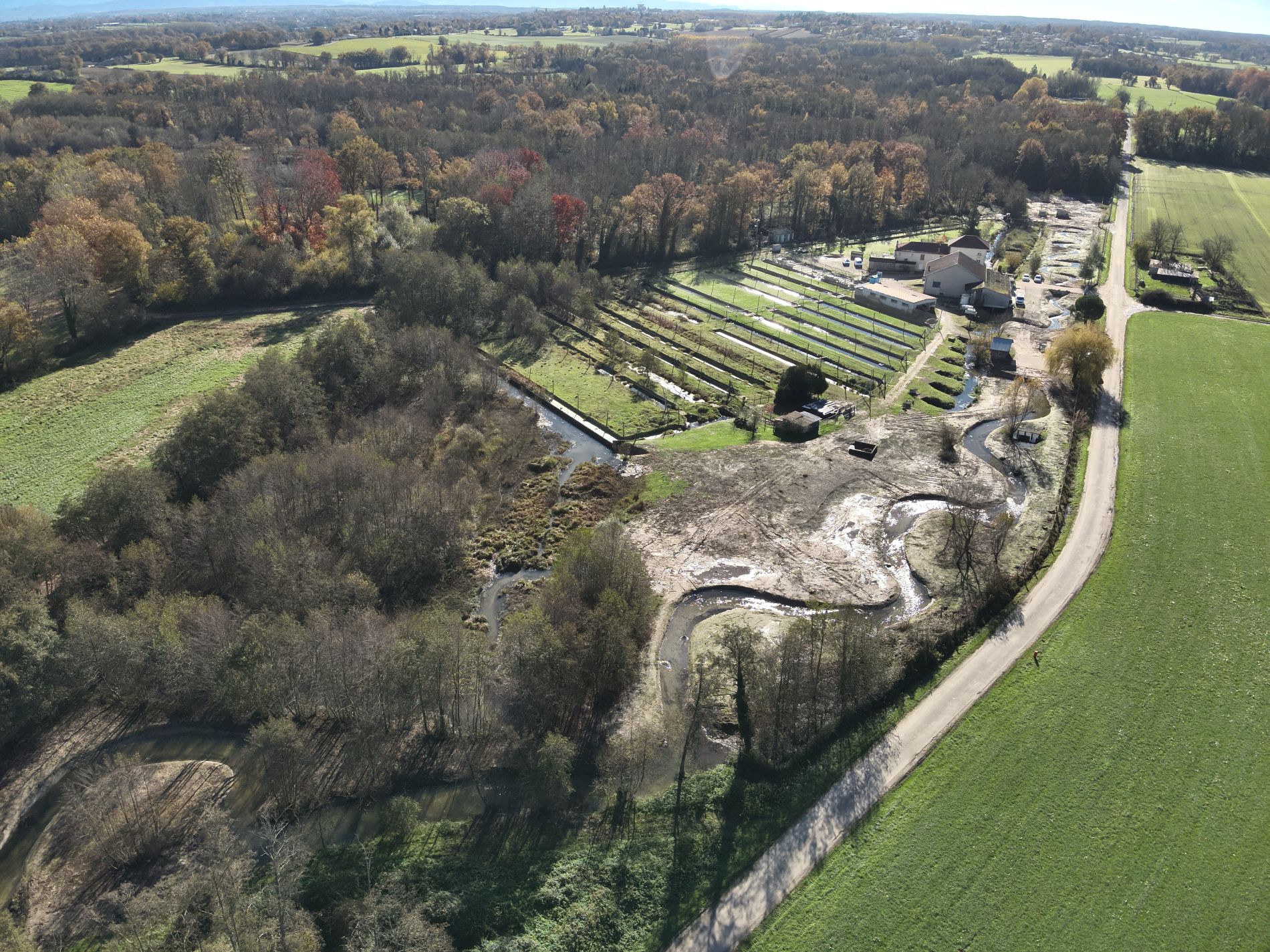 de l'actualité sur Renaturation de l'Être à Polliat : fin des principaux travaux