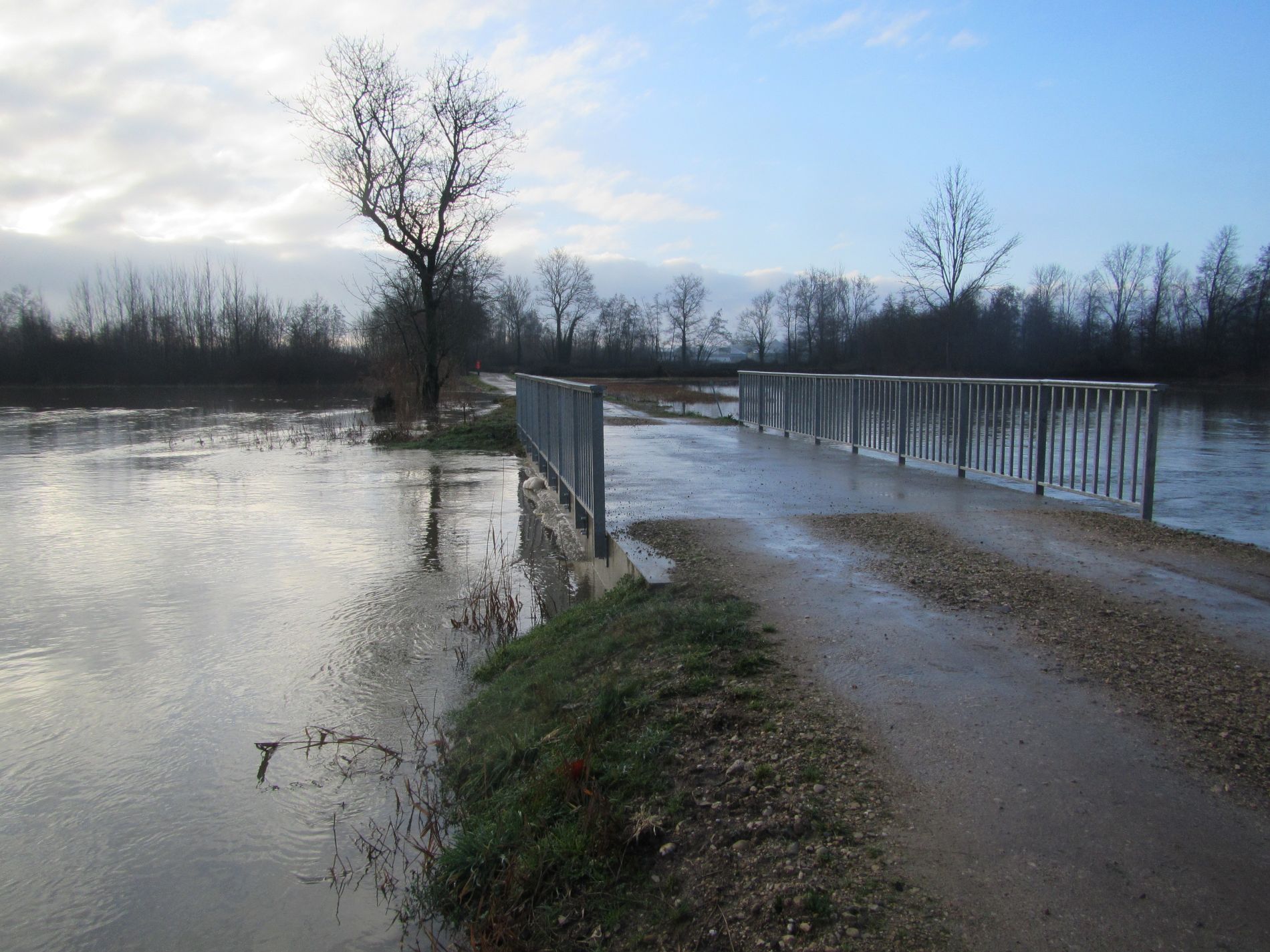 de l'actualité sur Une fin d'hiver pluvieuse sur la Veyle...